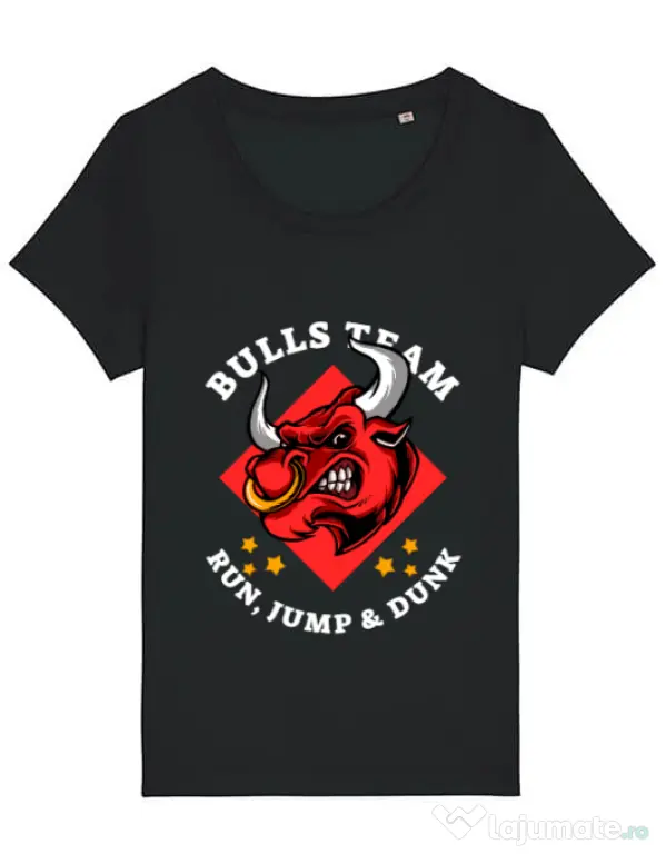 Tricou STANLEY STELLA dama Run jump & dunk Negru