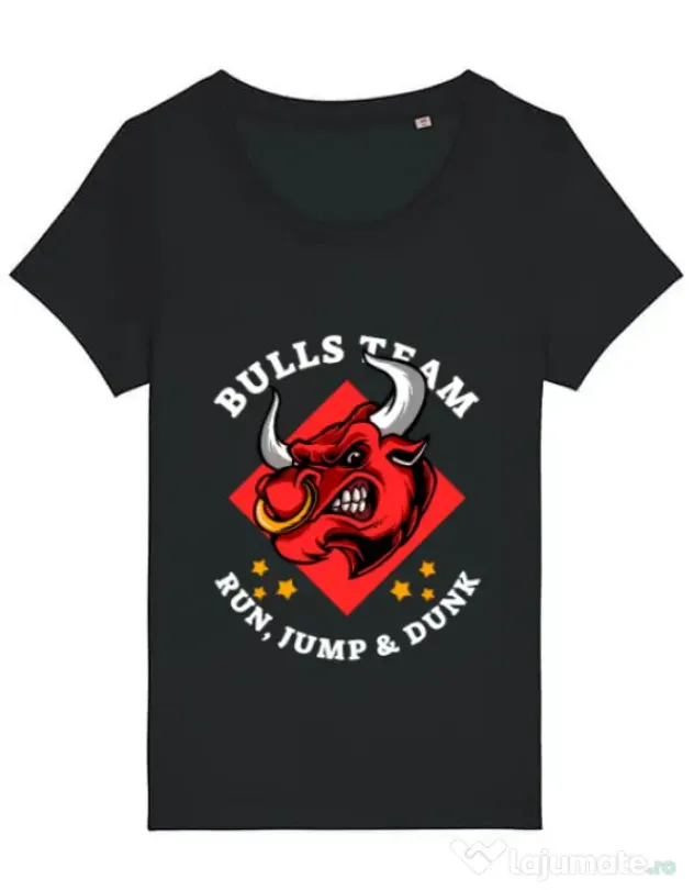 Tricou STANLEY STELLA dama Run jump & dunk Negru