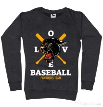 Bluza ADLER dama Panthers team Negru melanj