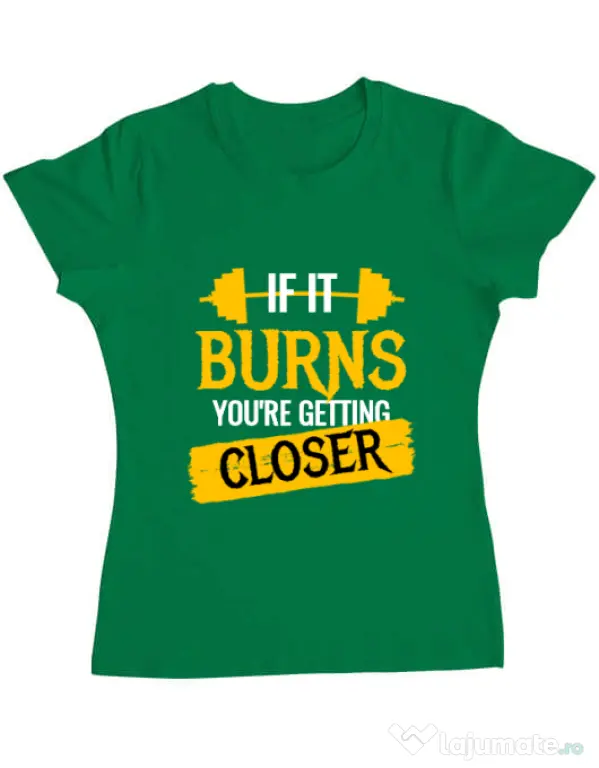 Tricou ADLER dama Getting closer Verde mediu