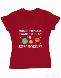 Tricou ADLER dama Forget Princess Rosu