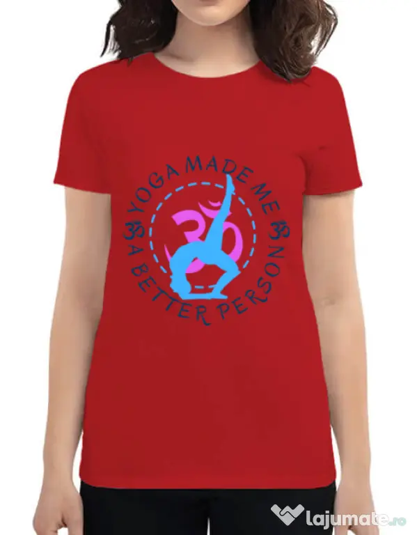 Tricou ADLER dama A better person Rosu