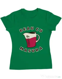 Tricou ADLER dama Beau cu masura Verde mediu