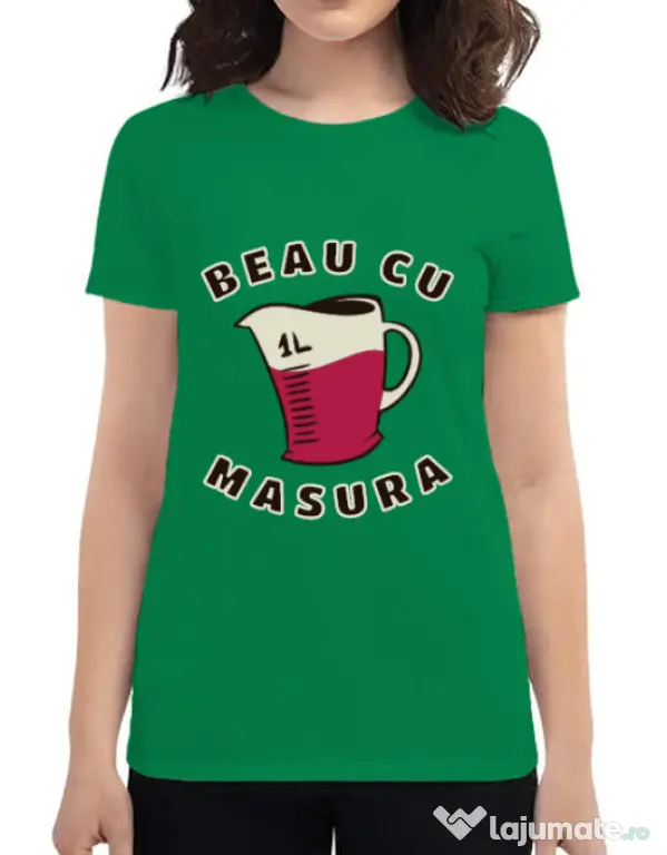 Tricou ADLER dama Beau cu masura Verde mediu