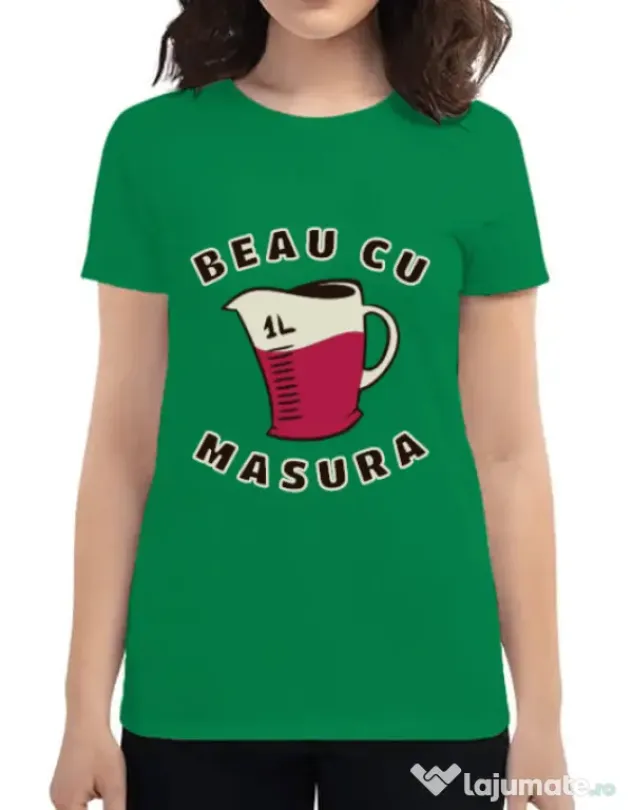 Tricou ADLER dama Beau cu masura Verde mediu