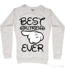 Bluza ADLER dama Best girlfriend ever Migdala melanj