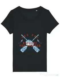Tricou STANLEY STELLA dama You stopped fishing Negru