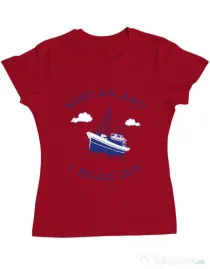 Tricou ADLER dama Need an arc? Rosu