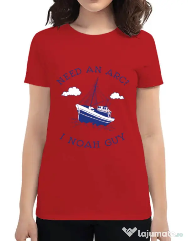 Tricou ADLER dama Need an arc? Rosu