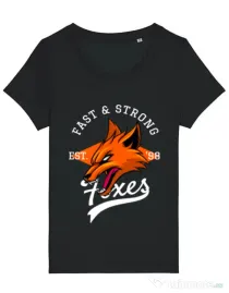 Tricou STANLEY STELLA dama Fast and strong Negru
