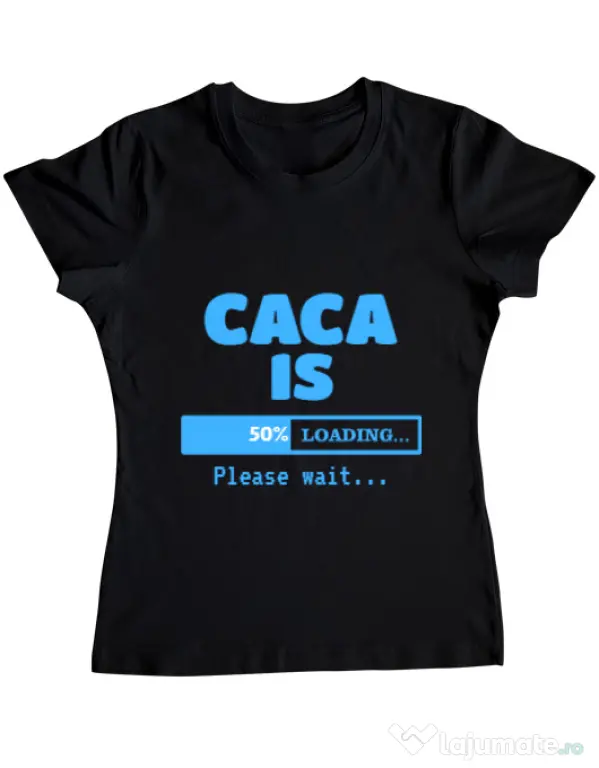Tricou ADLER dama Caca is loading Negru