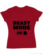 Tricou ADLER dama Beast mode Rosu