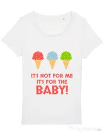 Tricou STANLEY STELLA dama For the baby Alb