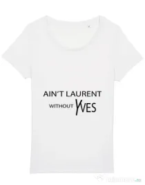 Tricou STANLEY STELLA dama Yves saint laurent Alb