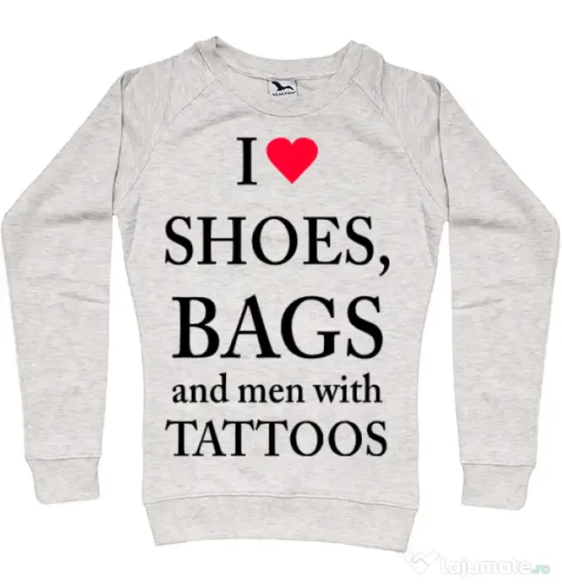 Bluza ADLER dama I love shoes Migdala melanj