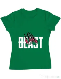 Tricou ADLER dama Beast Verde mediu
