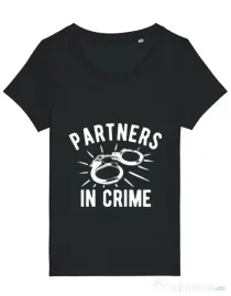 Tricou STANLEY STELLA dama Partners in crime 2 Negru