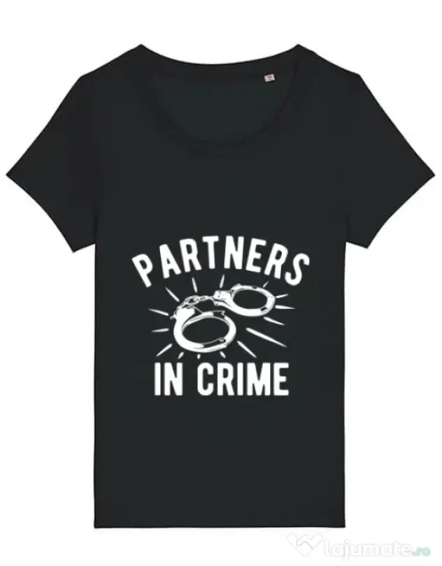 Tricou STANLEY STELLA dama Partners in crime 2 Negru