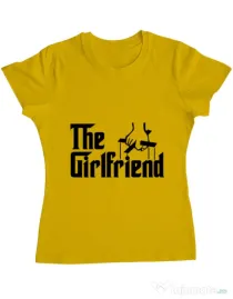 Tricou ADLER dama The girlfriend Galben