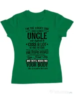 Tricou ADLER dama The lucky one Verde mediu