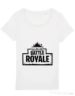 Tricou STANLEY STELLA dama Battle royale 2 Alb