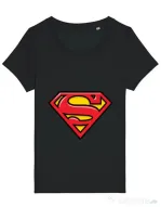 Tricou STANLEY STELLA dama Superman Negru