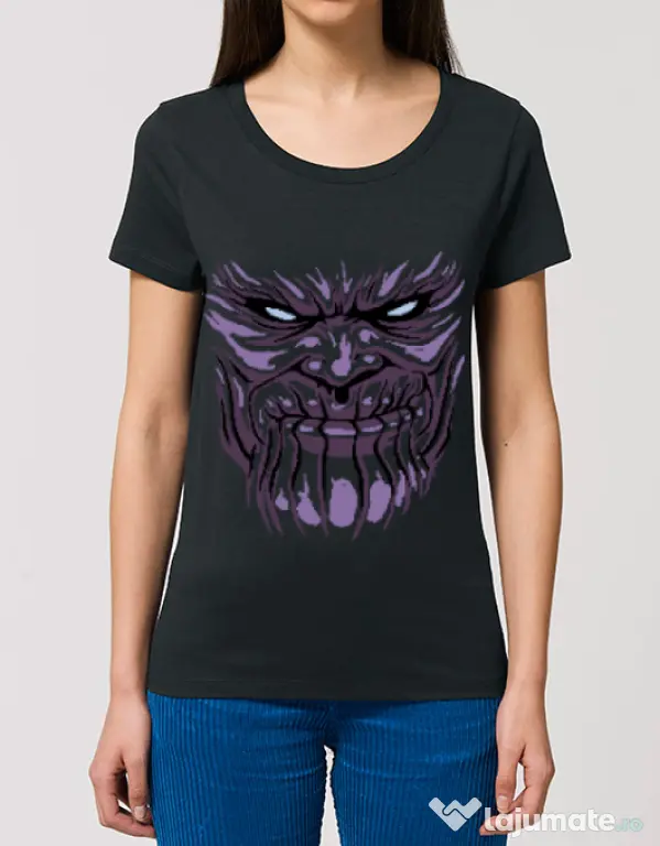 Tricou STANLEY STELLA dama Thanos mask Negru