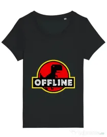 Tricou STANLEY STELLA dama Offline Negru