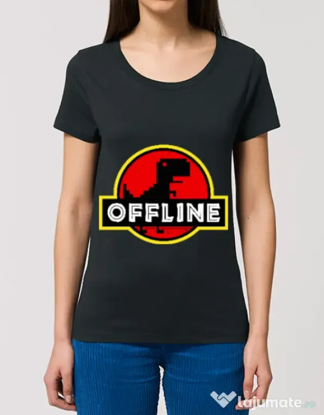 Tricou STANLEY STELLA dama Offline Negru