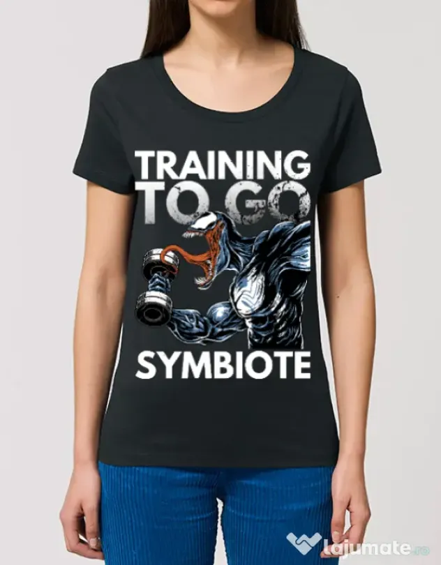 Tricou STANLEY STELLA dama Venom training Negru