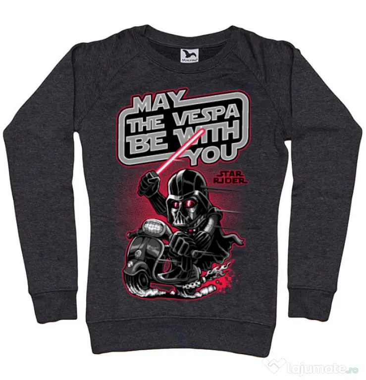 Bluza ADLER dama Star rider Negru melanj