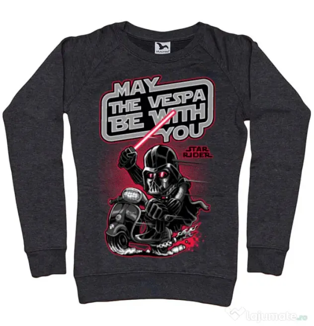 Bluza ADLER dama Star rider Negru melanj