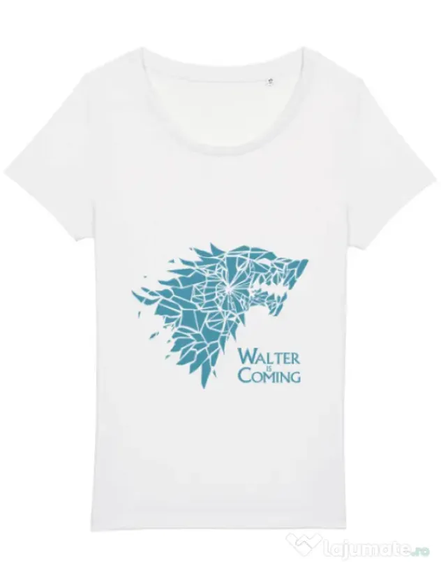 Tricou STANLEY STELLA dama Walter is coming Alb