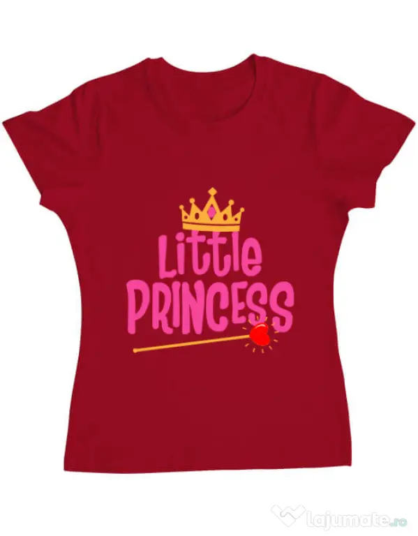Tricou ADLER dama Little Princess Rosu