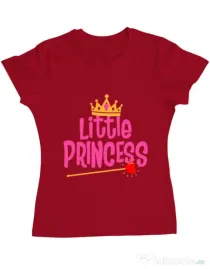 Tricou ADLER dama Little Princess Rosu