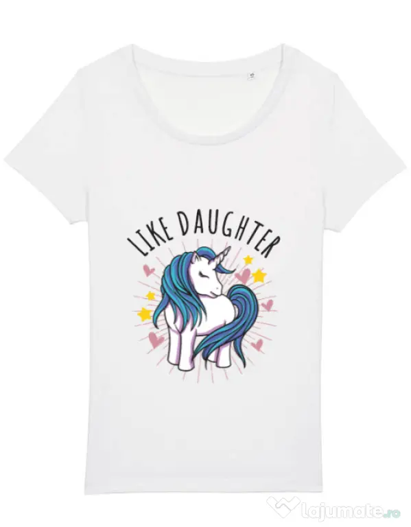 Tricou STANLEY STELLA dama Like daughter Alb