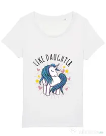 Tricou STANLEY STELLA dama Like daughter Alb