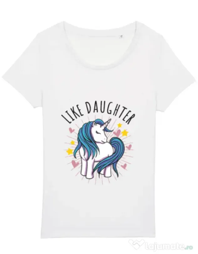 Tricou STANLEY STELLA dama Like daughter Alb