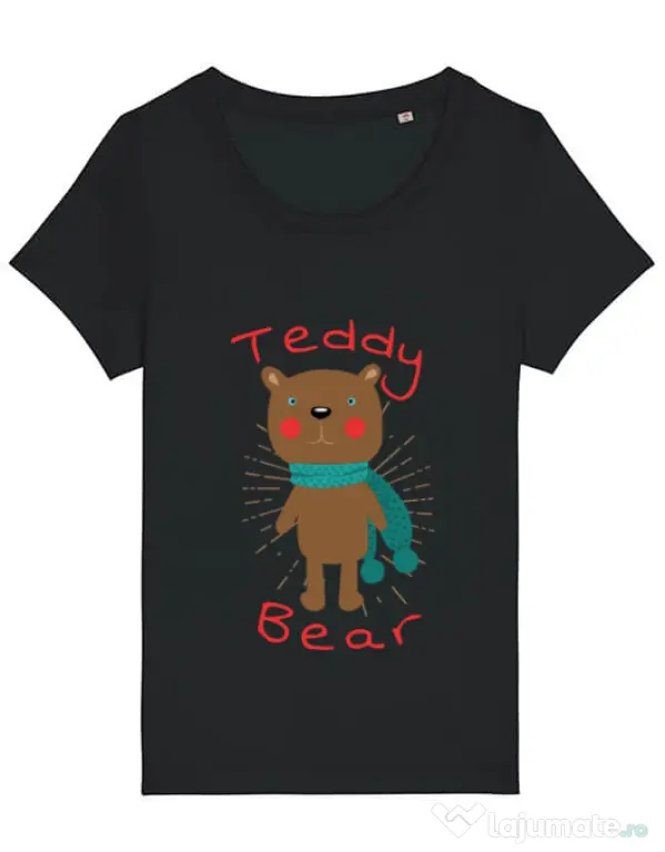 Tricou STANLEY STELLA dama Teddy bear Negru