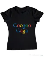 Tricou ADLER dama Googoo Gaga Negru
