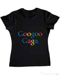 Tricou ADLER dama Googoo Gaga Negru
