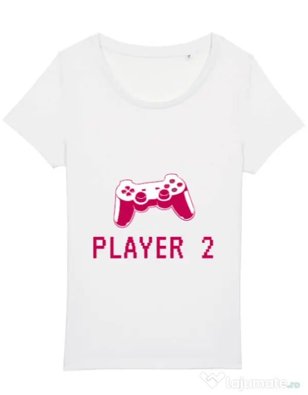 Tricou STANLEY STELLA dama Player 2 Alb