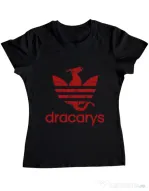 Tricou ADLER dama Dracarys Negru