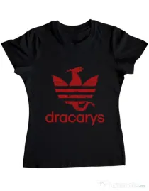 Tricou ADLER dama Dracarys Negru