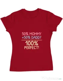 Tricou ADLER dama Perfect baby Rosu