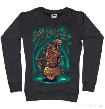 Bluza ADLER dama Armed and ready Negru melanj