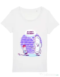 Tricou STANLEY STELLA dama How is the inside Alb