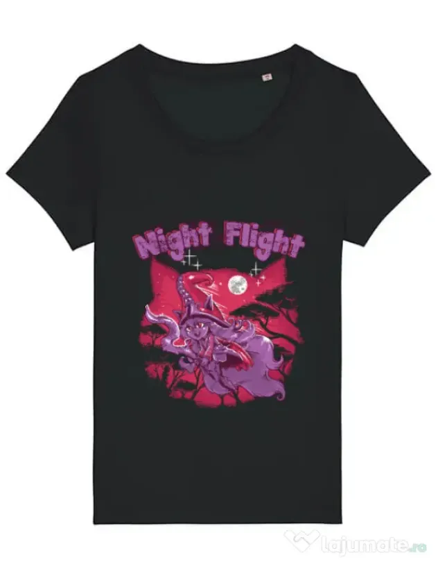 Tricou STANLEY STELLA dama Night flight Negru