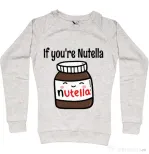 Bluza ADLER dama If you are nutella Migdala melanj