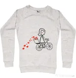 Bluza ADLER dama Dovezi de dragoste 1 Migdala melanj